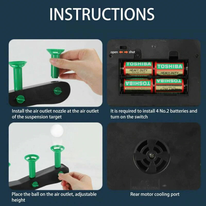 hover shot floating target game