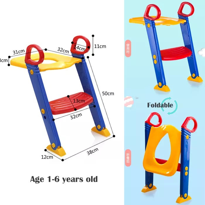 potty training seat with ladder